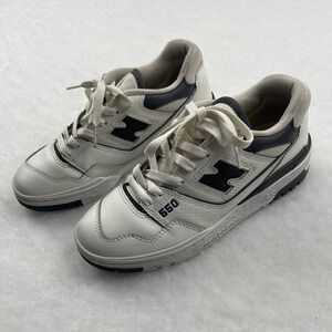 New Balance 550 Women's 6 White Dark Mercury BBW550BA Size 6 No Box